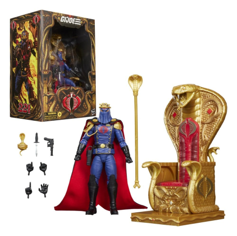 G.I. Joe Classified Series Action Figure Cobra Commander in Dress Uniform & Throne 15 cm [1]