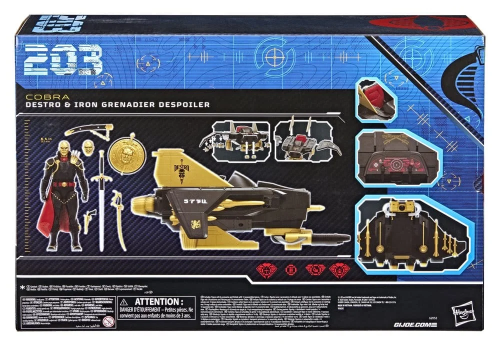 G.I. Joe Classified Series Destro & Iron Grenadier Despoiler 15 cm [10]