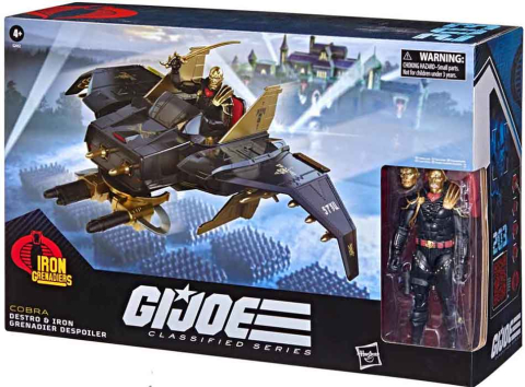 Noutati - G.I. Joe Classified Series Destro & Iron Grenadier Despoiler 15 cm