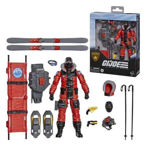 G.I. Joe Classified Series Legacy Collection Action Figure Action Joe - Avalanche Response 15 cm [1]