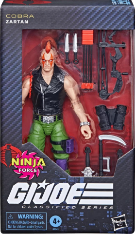 Noutati - G.I. Joe Classified Series Ninja Force Zartan Action Figure 15 cm