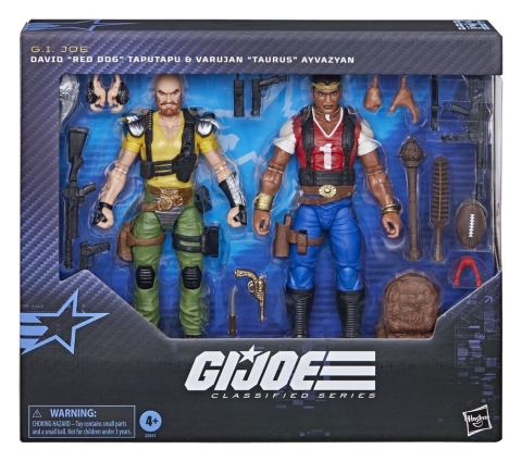 Figurine - G.I. Joe Classified Series Red Dog & Taurus 2-Pack Figurine 15 cm