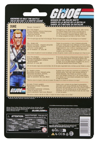 Jucarii - G.I. Joe Classified Series Retro Action Figure Duke 15 cm