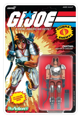 G.I. Joe (Comic) ReAction+ Action Figure Wave 09 Zartan [1]