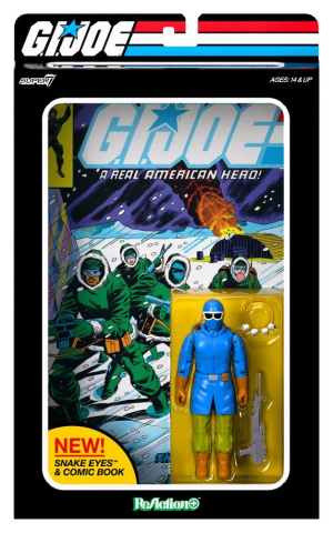G.I. Joe ReAction+ Action Figure Snake Eyes (Skybound Comic Box Series, Issue #2) [3]