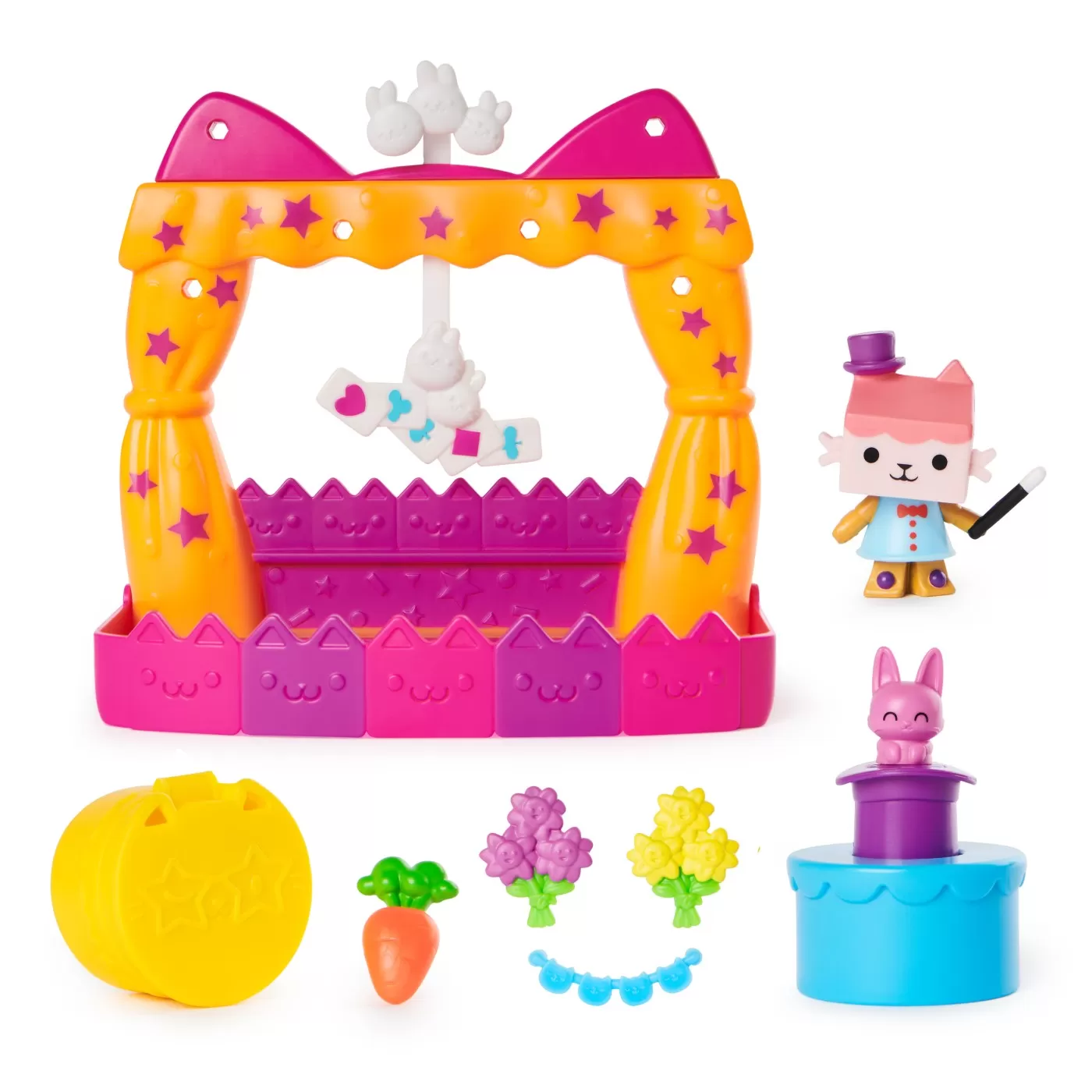 Gabby’s Dollhouse Balcon Talent Show Set cu Panda Mat [1]