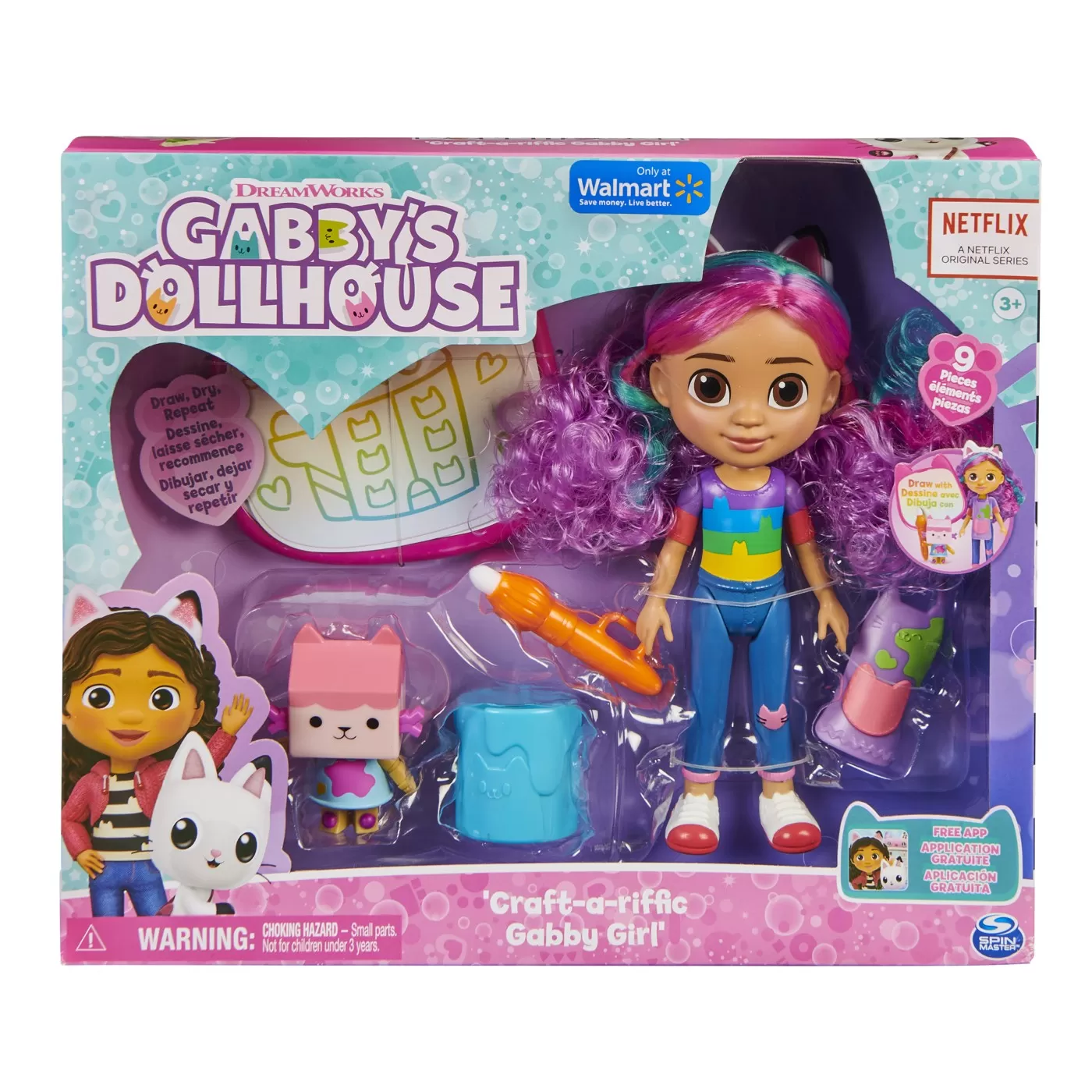 Jocuri si jucarii - Gabby’s Dollhouse Deluxe Craft Set