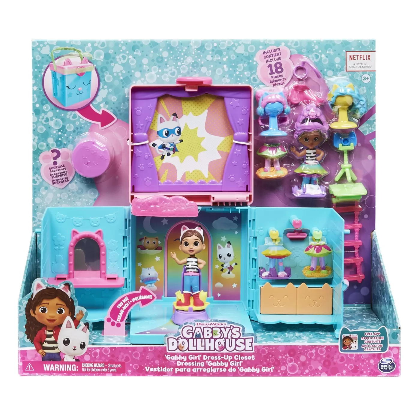 Jucarii - Gabby’s Dollhouse Dulapul Curcubeu
