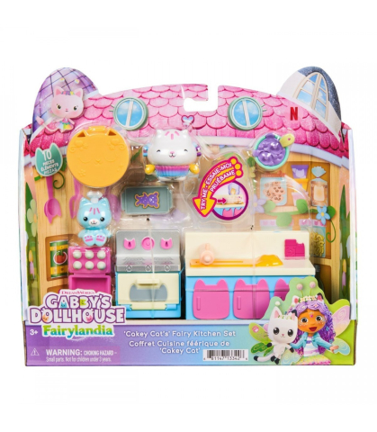Noutati - Gabby's Dollhouse Fairylandia - Bucataria Magica a Pisicii Cakey