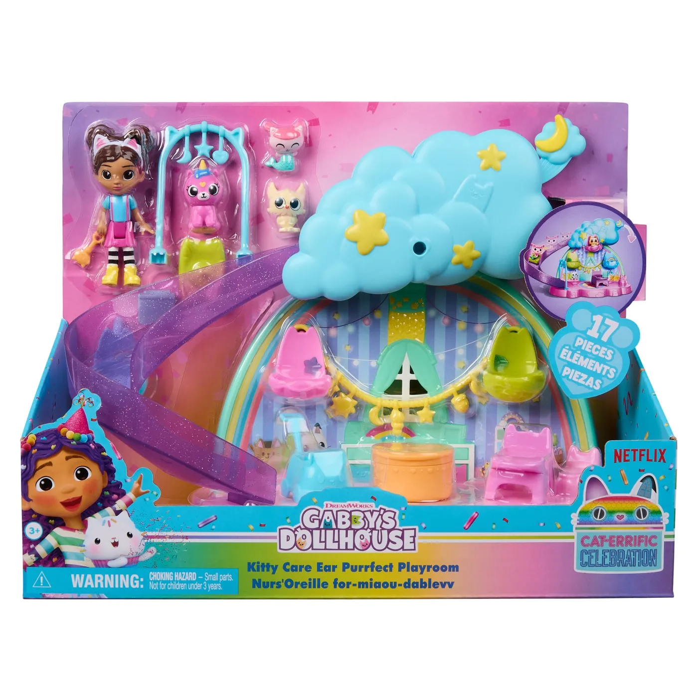 Jocuri si jucarii - Gabby’s Dollhouse Kitty Care Set