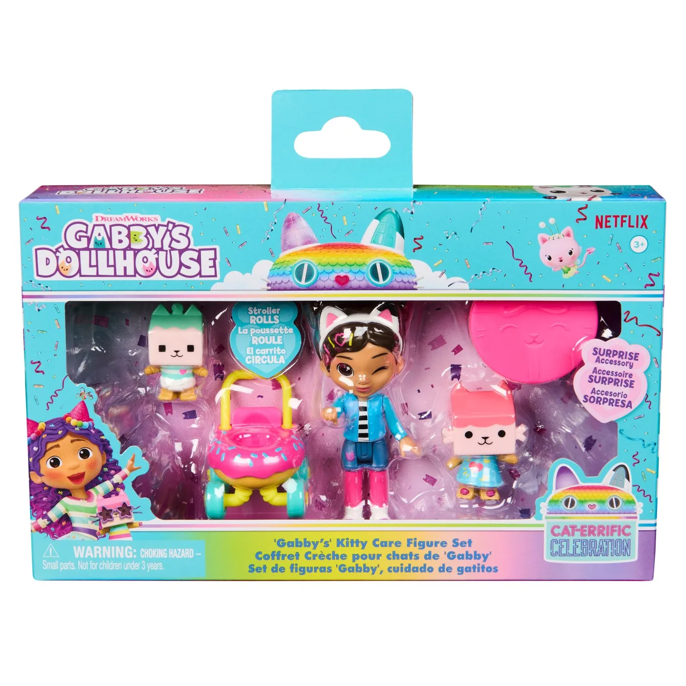 Jocuri si jucarii - Gabby’s Dollhouse Kitty Care Set