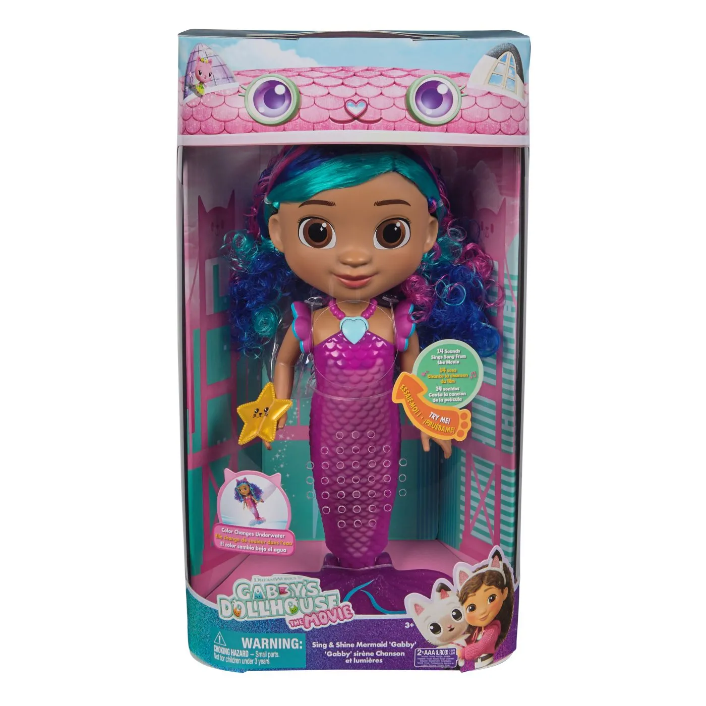 Jucarii - Gabby’s Dollhouse Papusa Sirena Interactiva