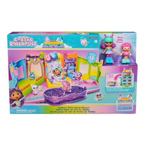 Jucarii - Gabby’s Dollhouse Party Room Set