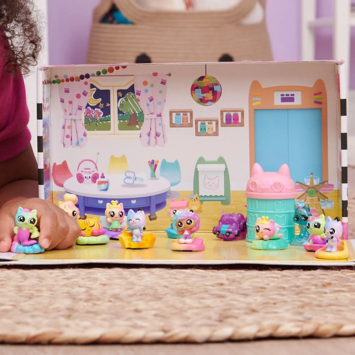 Gabby’s Dollhouse Set 12 Mini Figurine Rainbow [5]