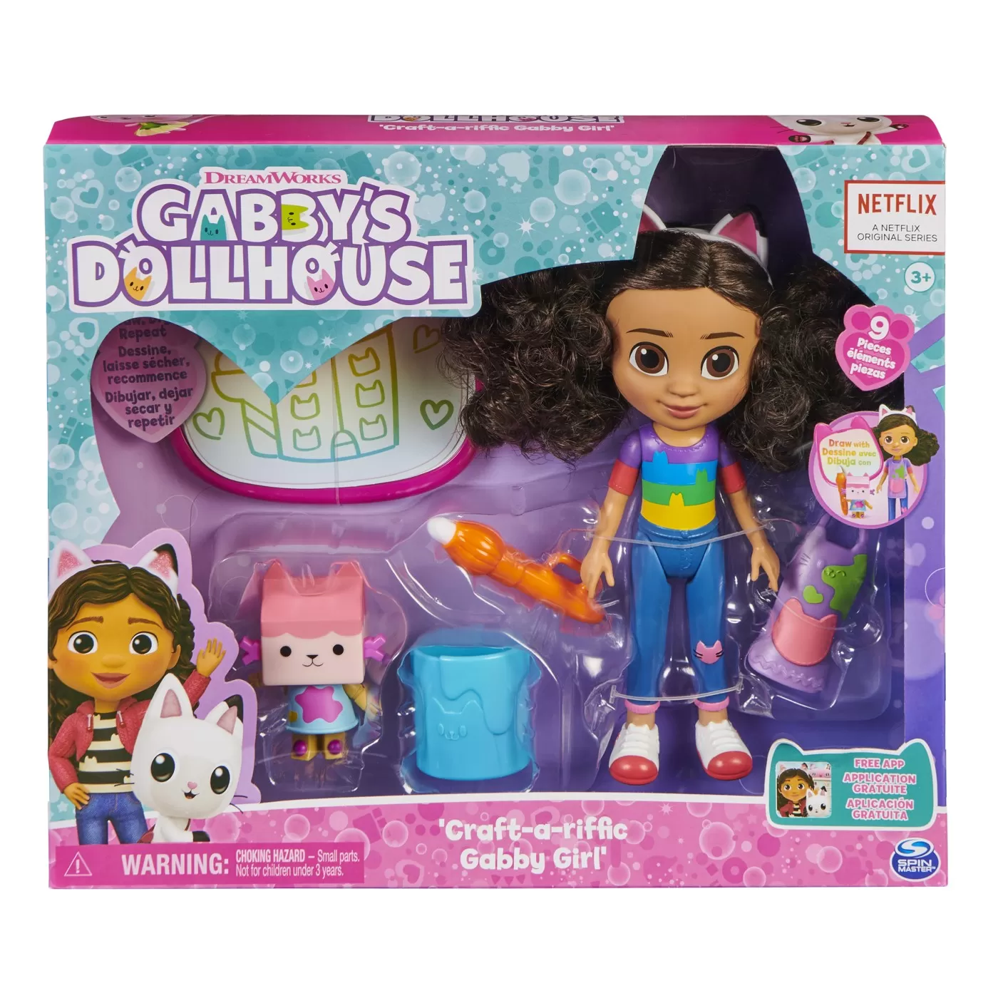 Jocuri si jucarii - Gabby’s Dollhouse Set Creativ cu Papusa