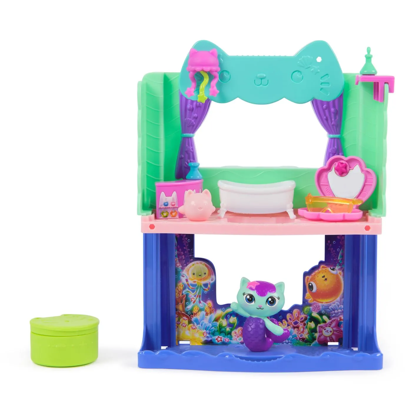 Gabby’s Dollhouse Set Figurine MerCat si Kitty Jellyfish [3]