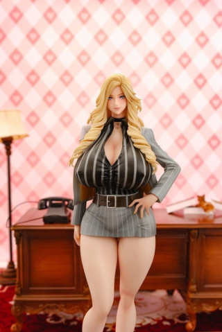 Gal Ane Shachou to Harem Office PVC Figure 1/7 Nishigori Ai (Grey Suit Ver.) Wholesome Ver. 26 cm [1]