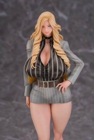 Gal Ane Shachou to Harem Office PVC Figure 1/7 Nishigori Ai (Grey Suit Ver.) Wholesome Ver. 26 cm [3]