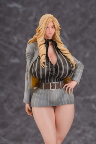 Gal Ane Shachou to Harem Office PVC Figure 1/7 Nishigori Ai (Grey Suit Ver.) Wholesome Ver. 26 cm [5]
