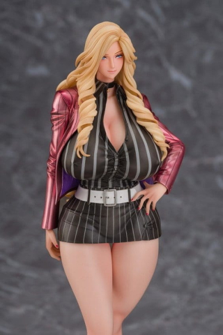 Gal Ane Shachou to Harem Office PVC Figure 1/7 Nishigori Ai (Red Suit Ver.) Wholesome Ver. 26 cm [5]