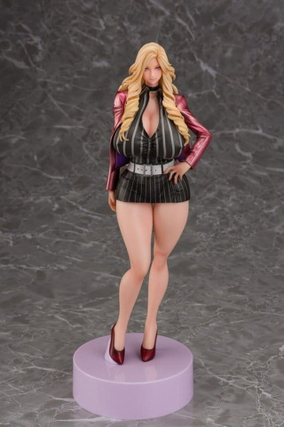 PRECOMENZI - Gal Ane Shachou to Harem Office PVC Figure 1/7 Nishigori Ai (Red Suit Ver.) Wholesome Ver. 26 cm