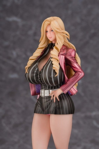 Gal Ane Shachou to Harem Office PVC Figure 1/7 Nishigori Ai (Red Suit Ver.) Wholesome Ver. 26 cm [4]