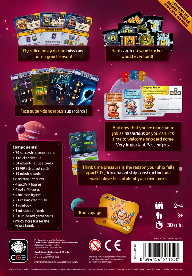 Galaxy Trucker: Do What?! – Extensie pentru Galaxy Trucker (EN) [1]