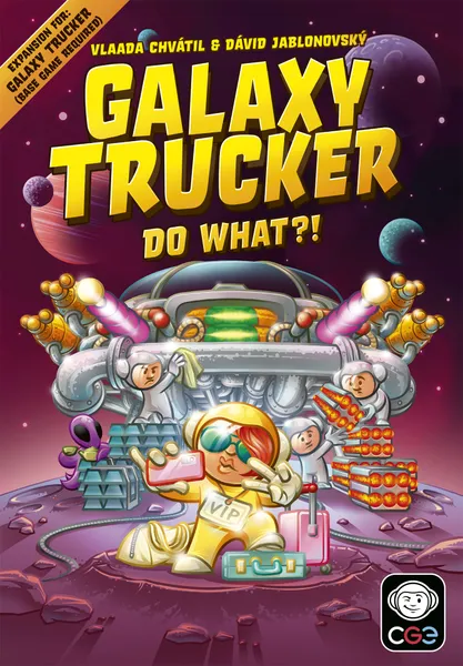 Board Games - Galaxy Trucker: Do What?! – Extensie pentru jocul de baza (EN)