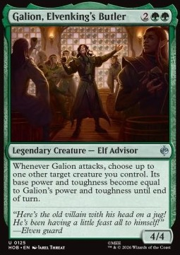Singles Trading Card Games - Galion, Elvenking's Butler The Hobbit - Singles 125 FOILED
