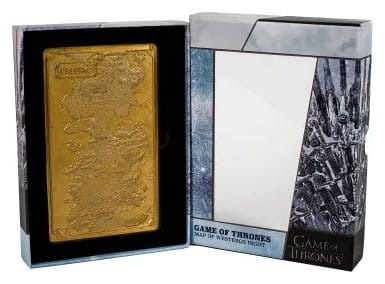 Game of Thrones Ingot Map of Westeros [1]