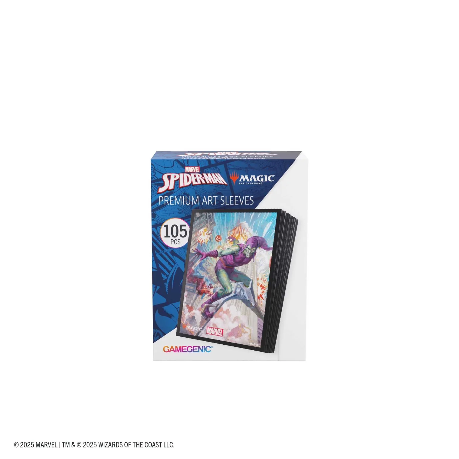 Accesorii jocuri de societate - Gamegenic MTG Marvel’s Spider-Man Premium Art Sleeves – Green Goblin