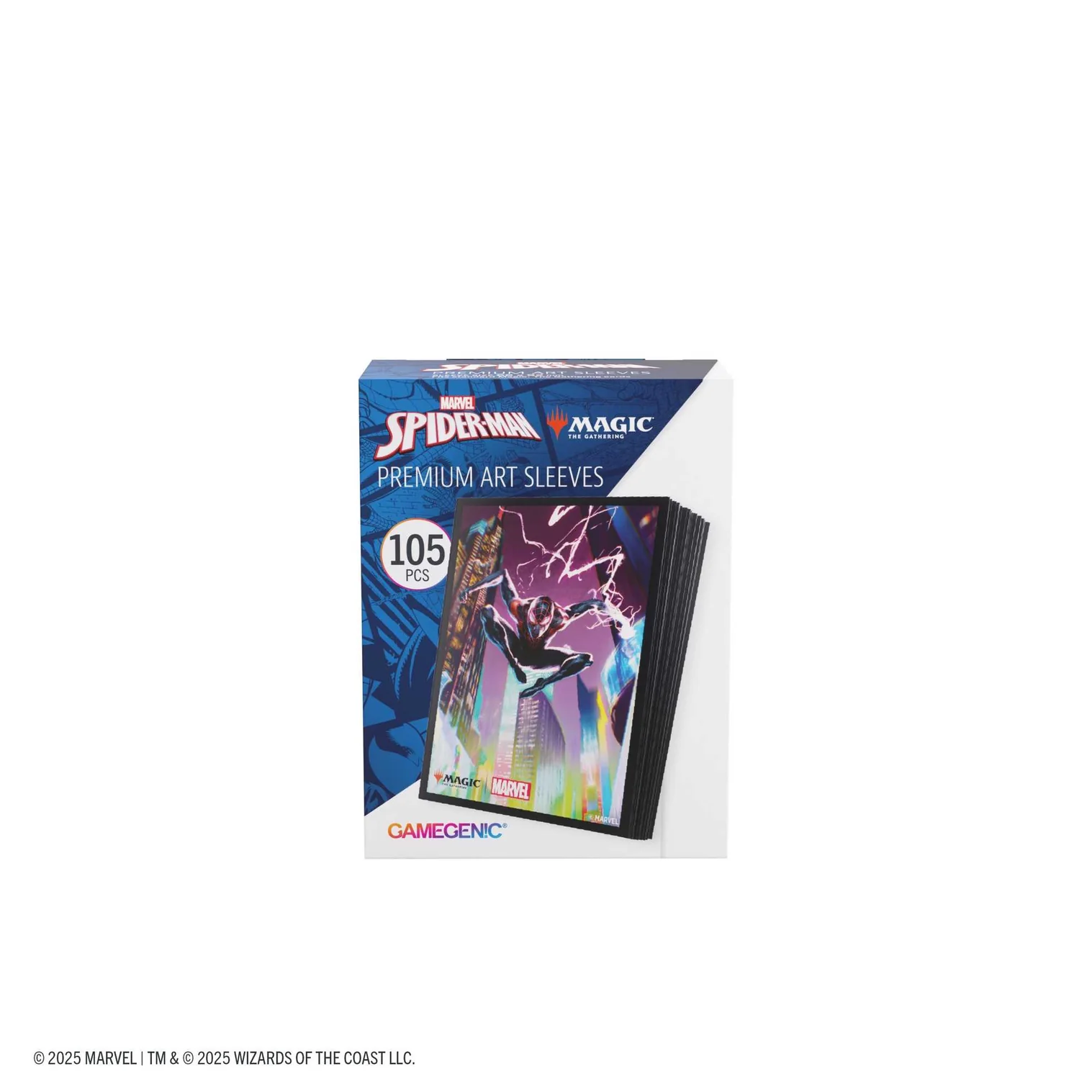 Accesorii jocuri de societate - Gamegenic MTG Marvel’s Spider-Man Premium Art Sleeves – Miles Morales