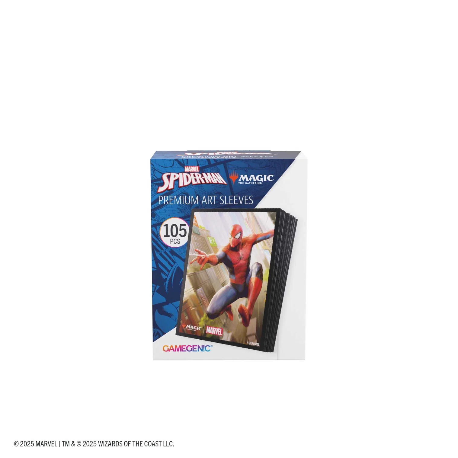 Accesorii jocuri de societate - Gamegenic MTG Marvel’s Spider-Man Premium Art Sleeves – Spider-Man