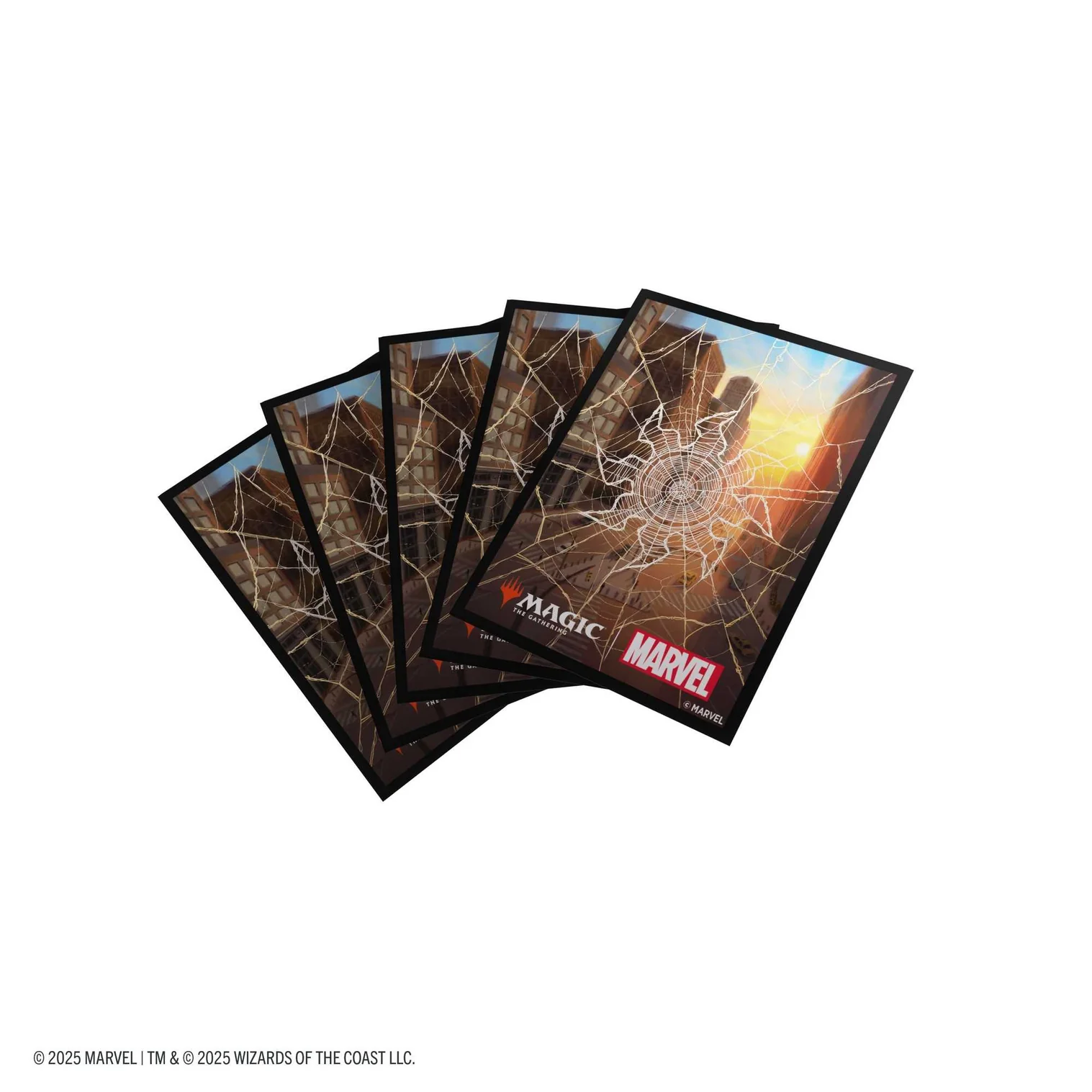 Gamegenic MTG Marvel’s Spider-Man Premium Art Sleeves – Spider-Man Lands Series [2]