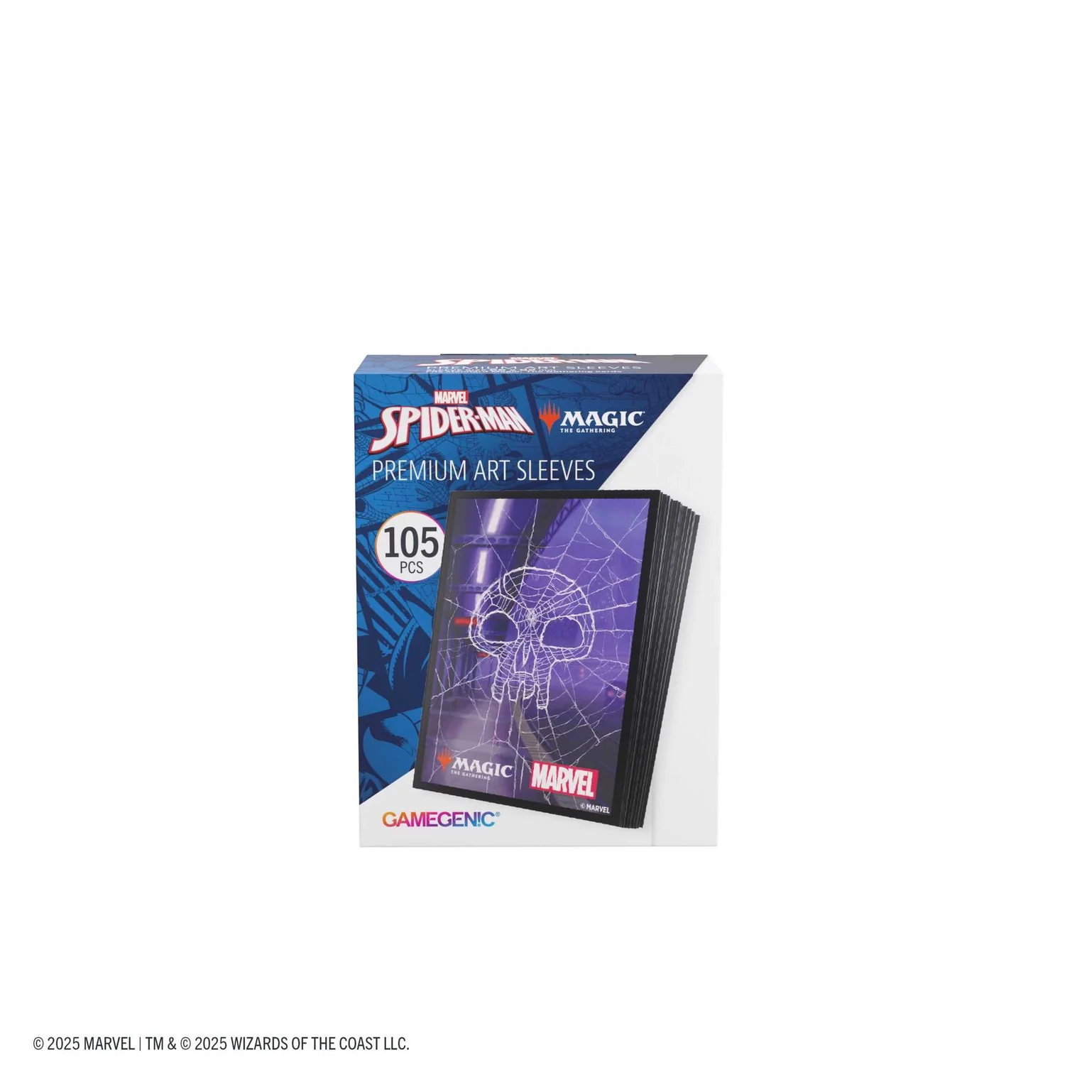 Noutati - Gamegenic MTG Marvel’s Spider-Man Premium Art Sleeves – Spider-Man Lands Series