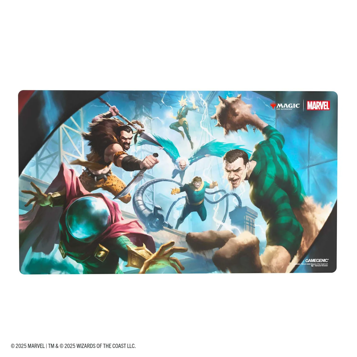 Magic The Gathering - Gamegenic MTG Marvel’s Spider-Man Prime Playmat – Sinister Six Edition