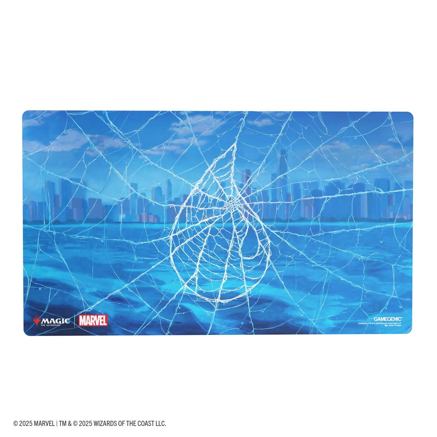 Magic The Gathering - Gamegenic MTG Marvel’s Spider-Man Shiny Playmat – Spider-Man Island Edition