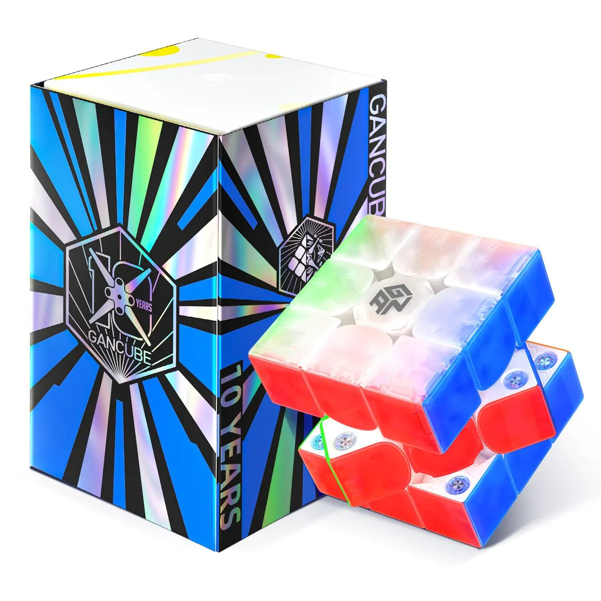 Jocuri si jucarii - GAN 356 i Carry 2 10 Years Smart Cub 3x3