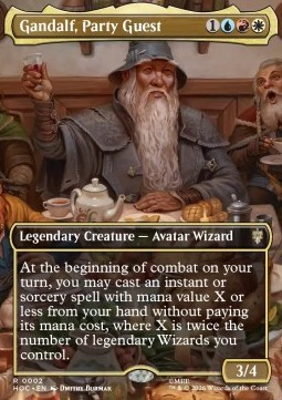 Magic: The Gathering Singles - Gandalf, Party Guest The Hobbit: Eternal - Singles 2