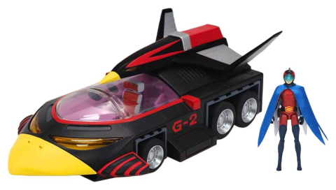 Gatchaman II Action Figure 1:24 Scale G-2 Condor Attacker with Joe the Condor [3]