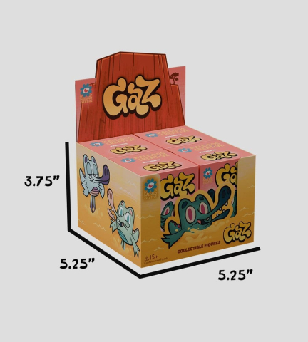 Gaz Mini Figures 7 cm Blind Box Display (4) [6]