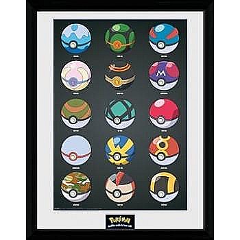 Decoratiuni - GBeye Collector Print - Pokemon Pokeballs