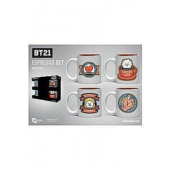 Cani/Pahare - GBeye Mini Mug Set - BT21 Icons