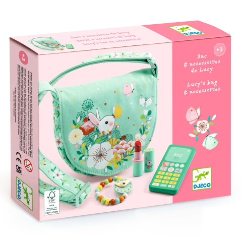 Jocuri si jucarii - Geanta cu accesorii Lucy, Djeco