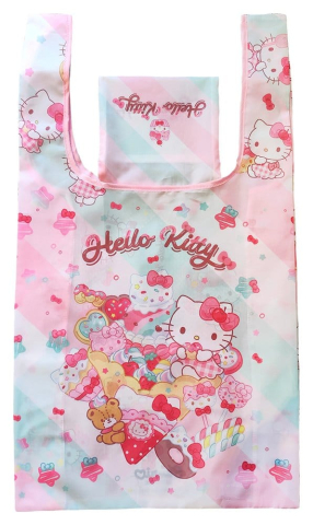 Noutati - Geanta Tote Pliabila Hello Kitty Snack And Sweet - Sanrio