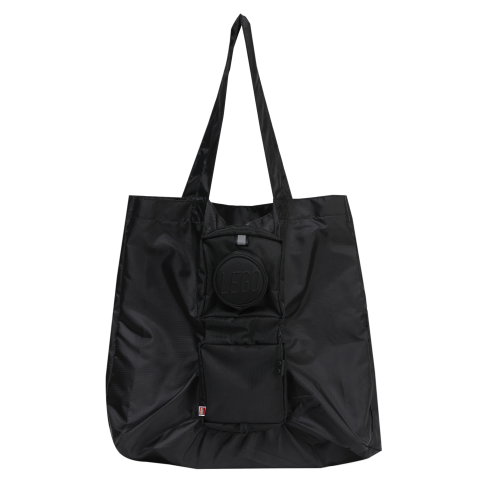 Geanta Tote Pliabila LEGO Signature Brick 1x1 25L - Negru [5]