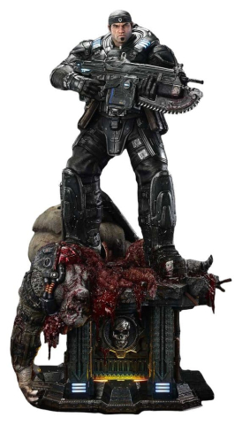 PRECOMENZI - Gears of War: Reloaded Real Elite Masterline Series Statue 1/3 Marcus Fenix Ultimate Version 97 cm