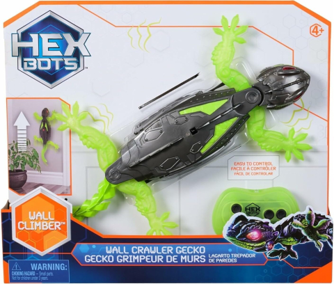 Jocuri si jucarii - Gecko Wallcrawler HEX BOTS telecomanda urca pe pereti USB 4+
