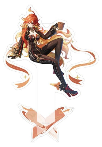 PRECOMENZI - Genshin Impact Anniversary Celebration Series Acrylic Standee Mavuika 6th Anniversary 10 cm