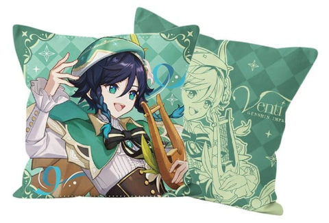 PRECOMENZI - Genshin Impact Anniversary Celebration Series Pillow Case Venti 6th Anniversary 45 x 45 cm